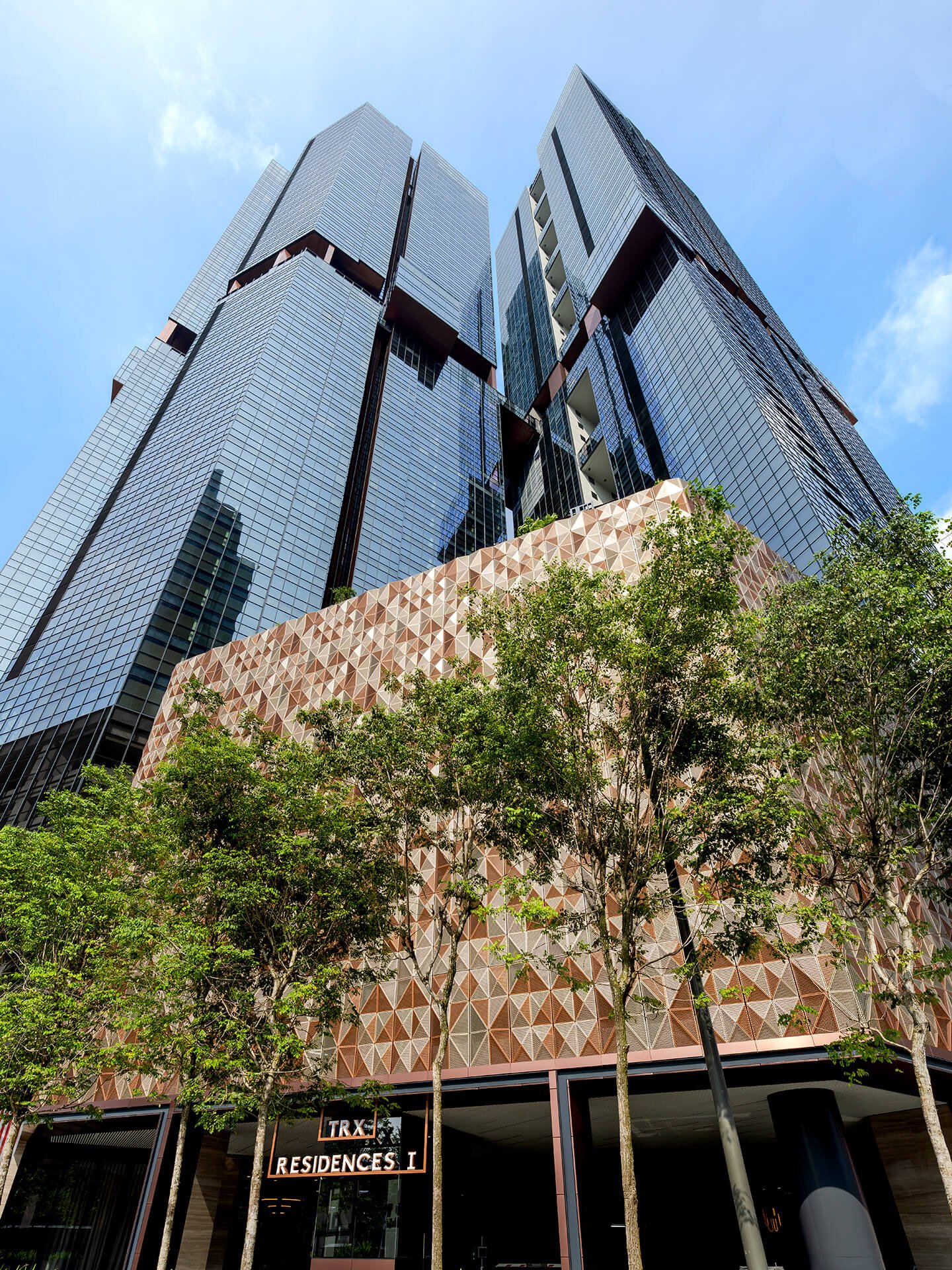 TRX Residences tower entrance