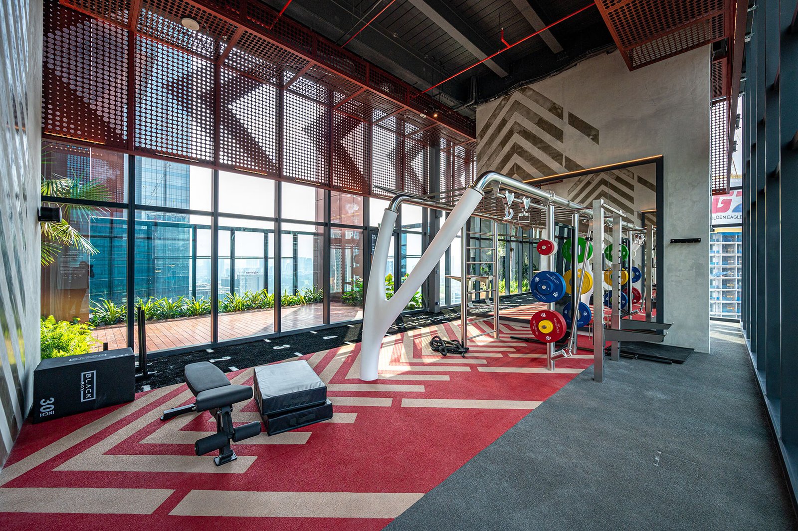 TRX Residences MetCon gym